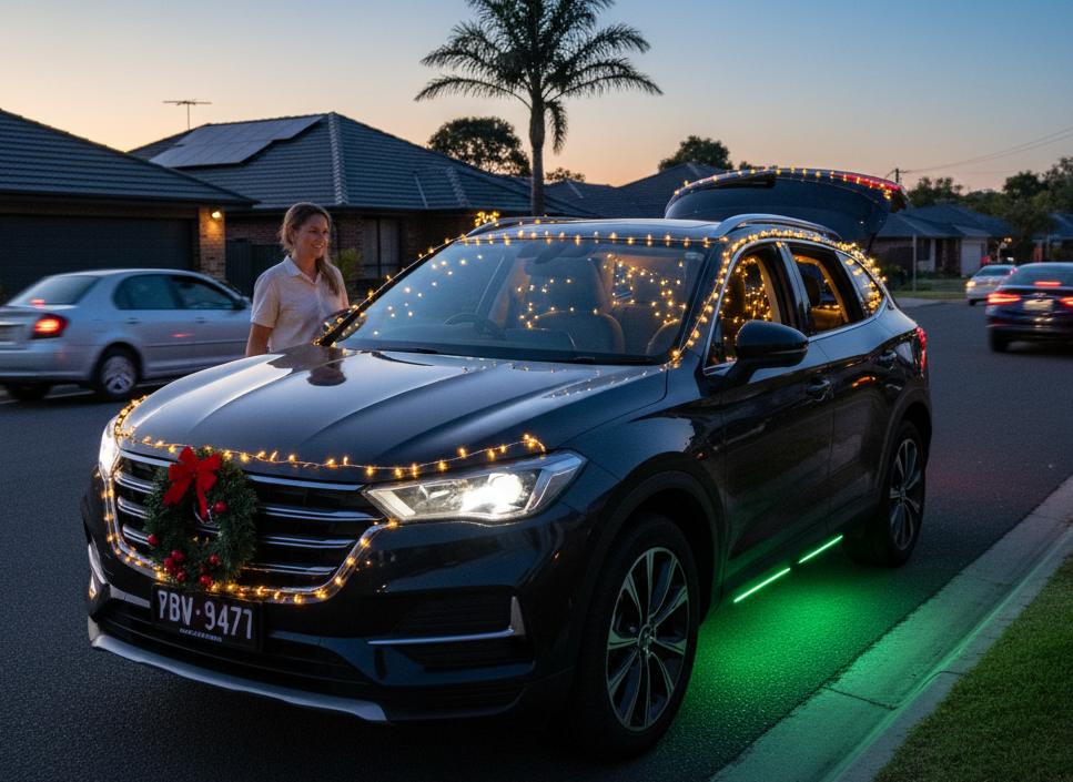 The Most Legal Way to Light Up Your Car for the Holidays