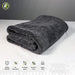 Exoforma Mega Drying Towel - Large Premium Microfiber Car Drying Towel - 24"X36" 1200 GSM Double Twist Pile, Edgeless Design for No Scratches, Dries Your Entire Vehicle by Itself