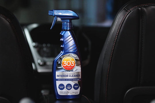 303® Car Interior Cleaner Spray, Interior Car Cleaner - Safely Cleans Any Surface, Residue Free - Safe for Use on Touchless Touch Screens, Including LCD - Cleans Glass Streak Free, (30588) 473 Ml