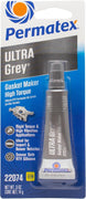 Permatex 22074 Ultra Grey Rigid High-Torque RTV Silicone Gasket Maker, 0.5 Oz.