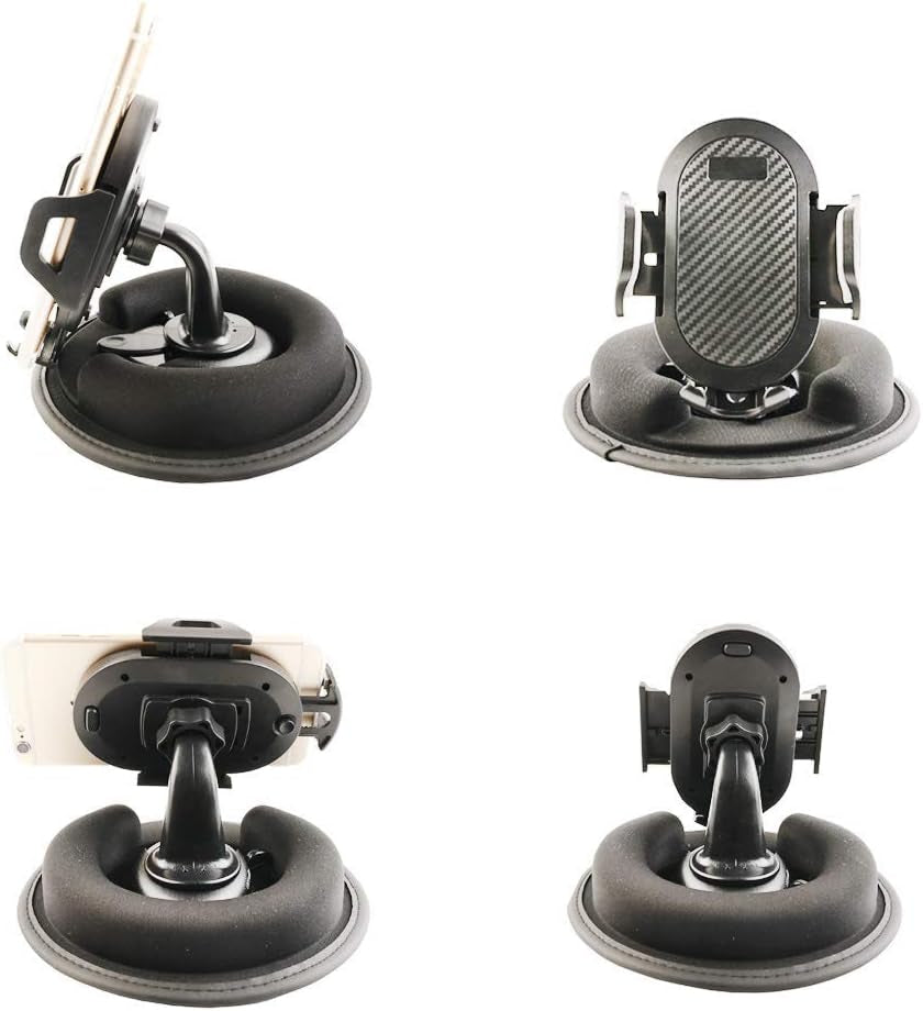 Cell Phone Vehicle Mount,Dashboard Beanbag Friction Mount,2 in 1 Dashboard Mount and Car Air Vent Holder,For Iphone Android and Other Smartphones