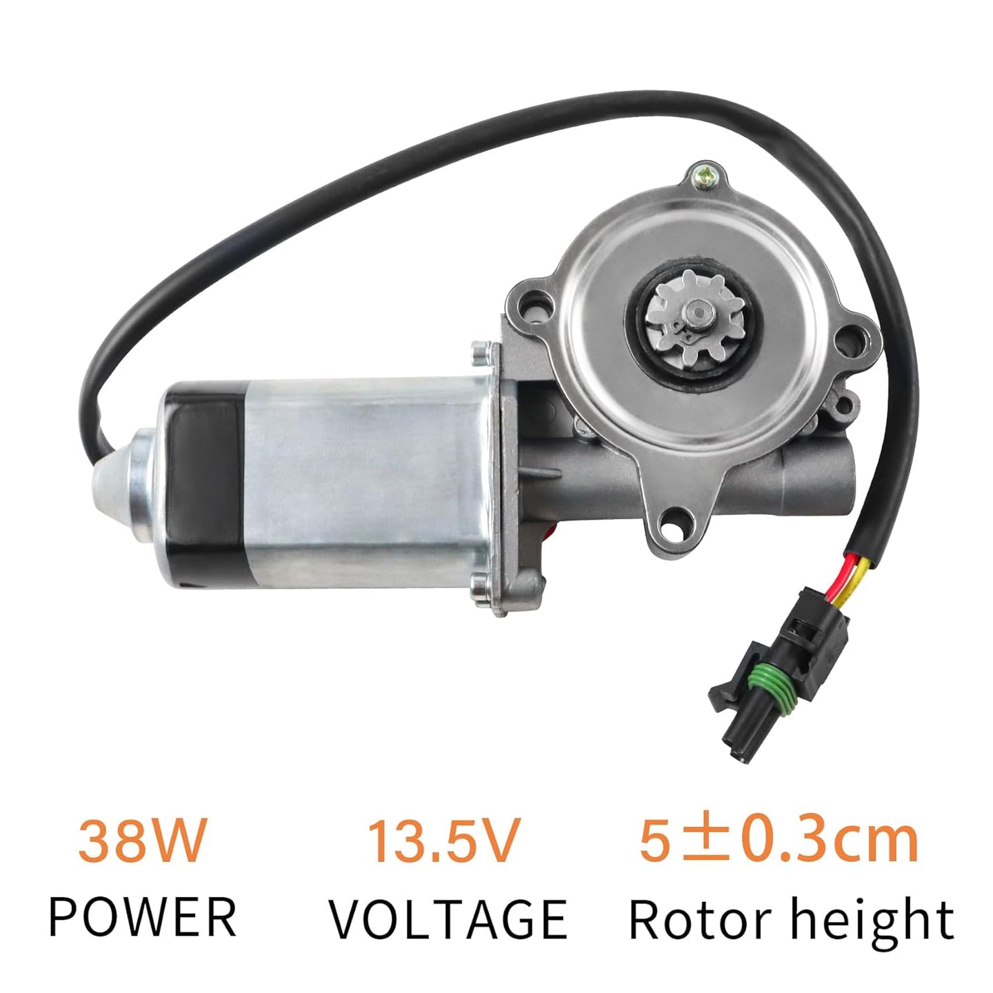 300-1406 RV Entry Step Motor, Replacement Parts for Motorhomes and Transport Vehicles Compatible 1820124 369506 SP-163669 SP-1636669 Motor for Kwikee、Lci、Frigette、Lippert、Stromberg Carlson