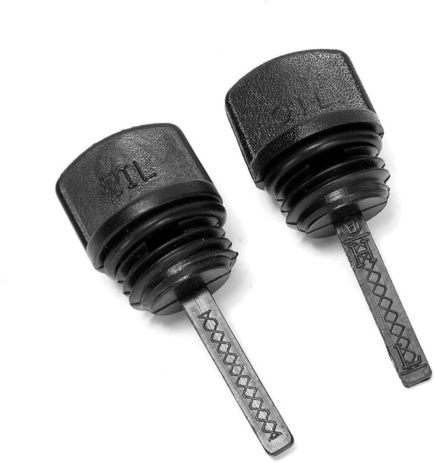 2Pcs 19Mm 25Mm Generator Oil Dipstick and Oil Filler Cap, Compatible with Honda GX160/GX340/GX390 Engine168F/188F Lawnmower (M25-2Pcs)