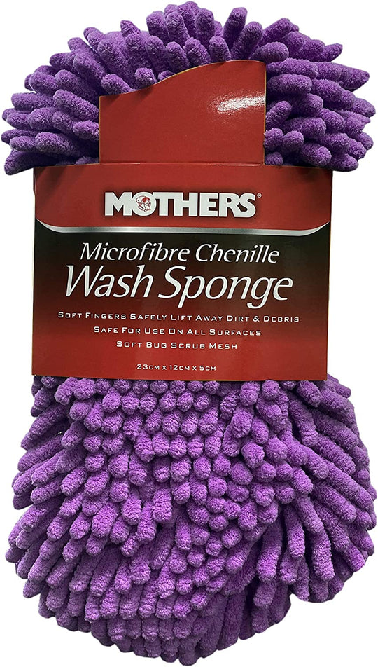 Mothers Microfibre Chenille Wash Sponge