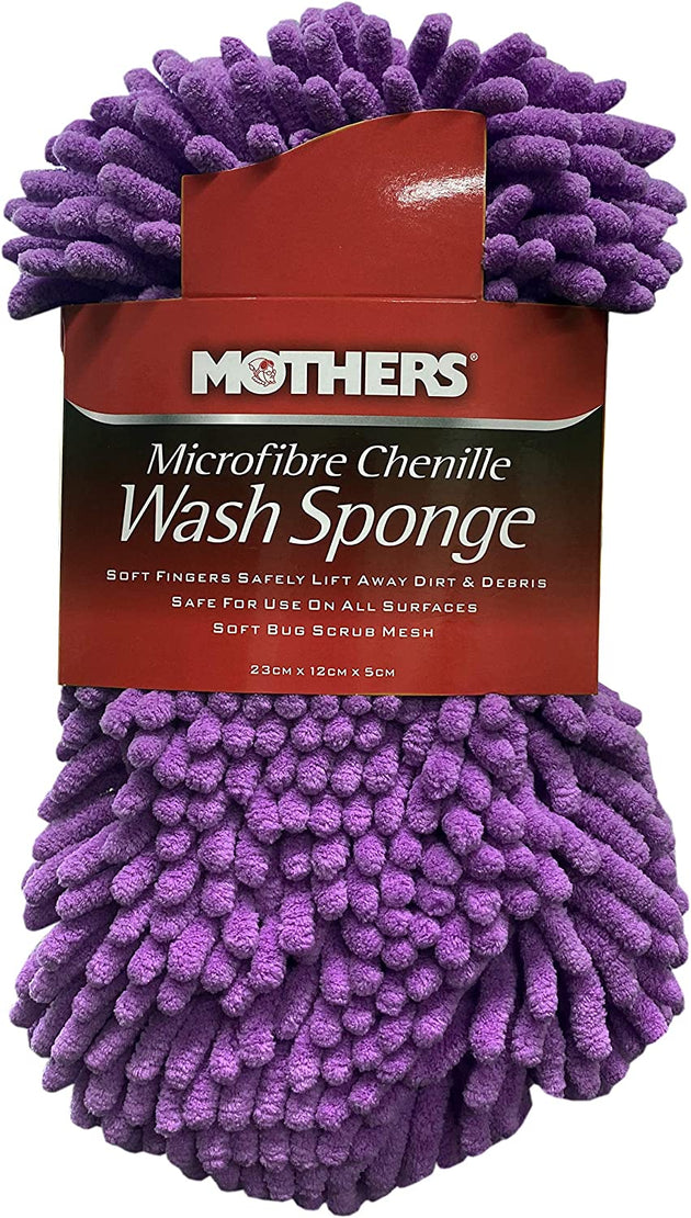 Mothers Microfibre Chenille Wash Sponge