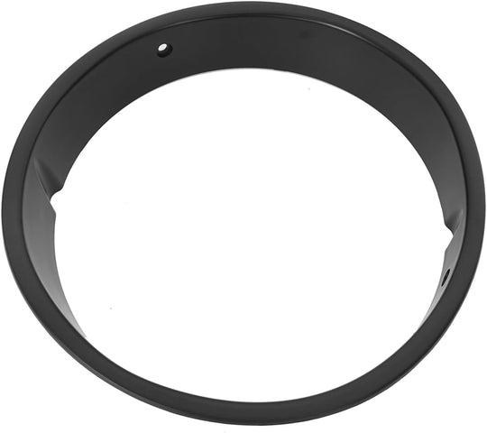 Hooke Road Jeep TJ Bright Black Headlight Bezels Cover Trim for 1997-2006 Jeep Wrangler TJ (Pair)