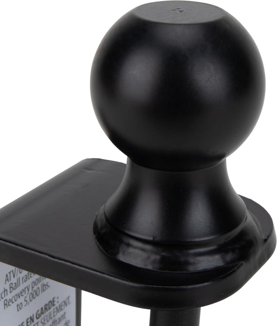 Black Boar UTV ATV Multi-Hitch - Features 2” Hitch Ball, 2” Shank - 6” (L) Shank - Hitch Ball Has 2” Rise & Rated for 2,000Lbs - Use W/Utility Trailers, Tow Straps & Other ATV Accessories (66025)