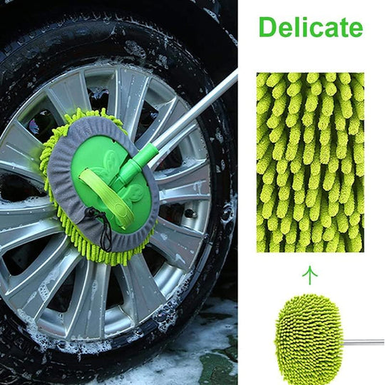 New Telescopic Car Brush Wash Soft Care Mop Vehicle Cleaning Window Adjustable