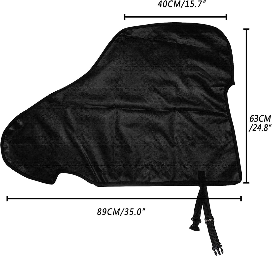 89X63Cm Caravan Hitch Cover, Universal Trailer Caravan Towing Hitch Cover anti Rain Snow Waterproof Dustproof Protector for RV Tow Coupling Lock