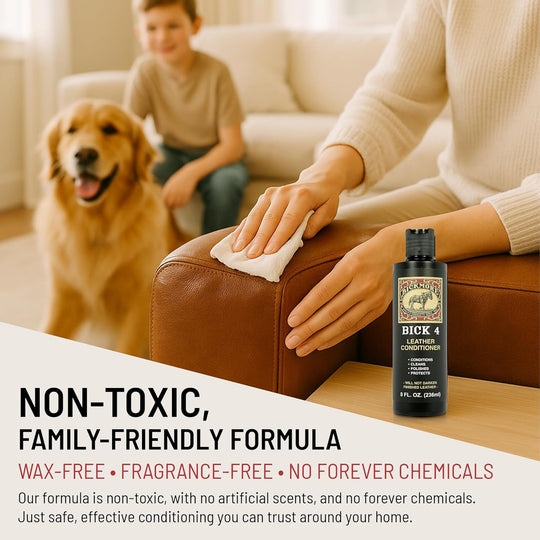 Bickmore Bick 4 Leather Conditioner 8 Oz Polish and Protect Leather Products