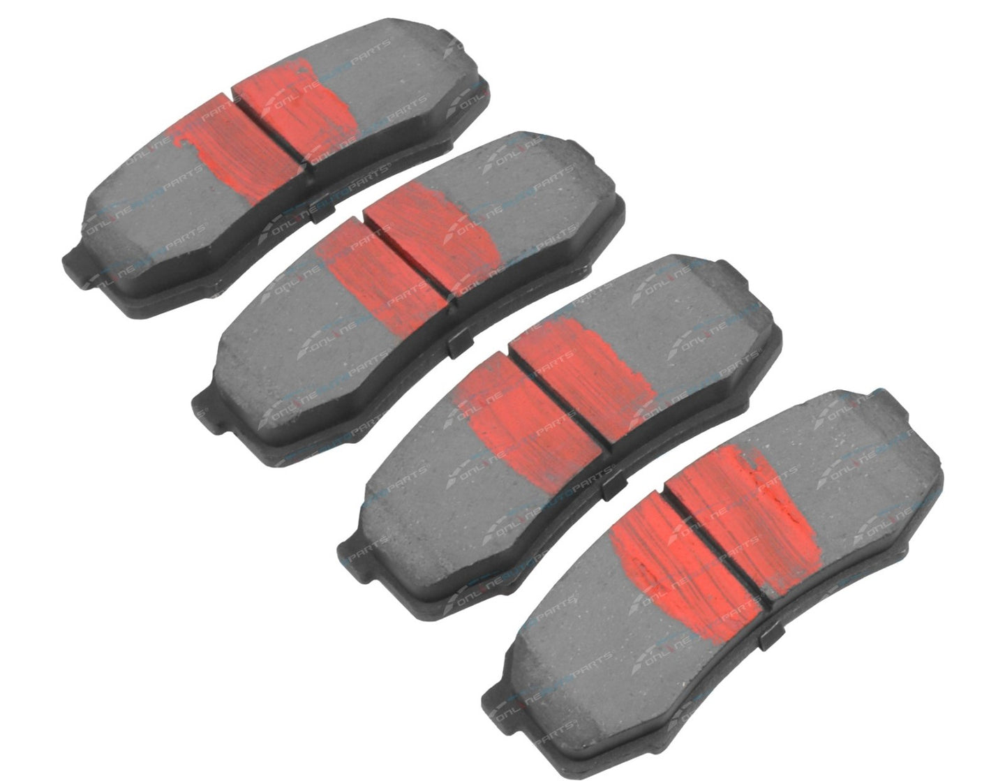 4X4 Rear Disc Brake Pad Set for Prado 90 95 120 150 GRJ KZJ RZJ KDJ 1993~2013