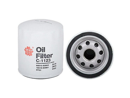 Sakura Engine Oil Filter C-1123 Suits Various Models Alternate to Z418 Ryco