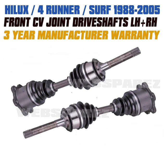 2 CV Joint Axle Drive Shaft for Hilux 4X4 IFS 88-05 KZN165 LN107 LN111 LN167