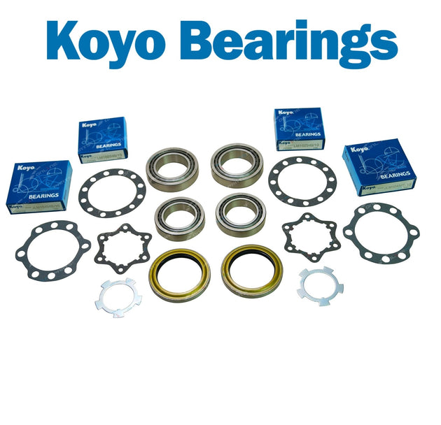 2 Front Wheel Bearing + Seal Kit for Toyota Hilux 4X4 1979-99 Leaf Spring 4Wd