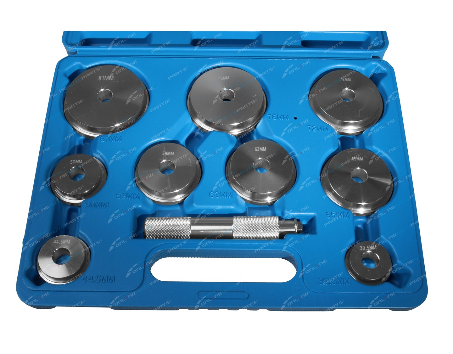 11Pce Wheel Bearing Race Seal Driver Set Garage Tool Professional Aluminium Kit