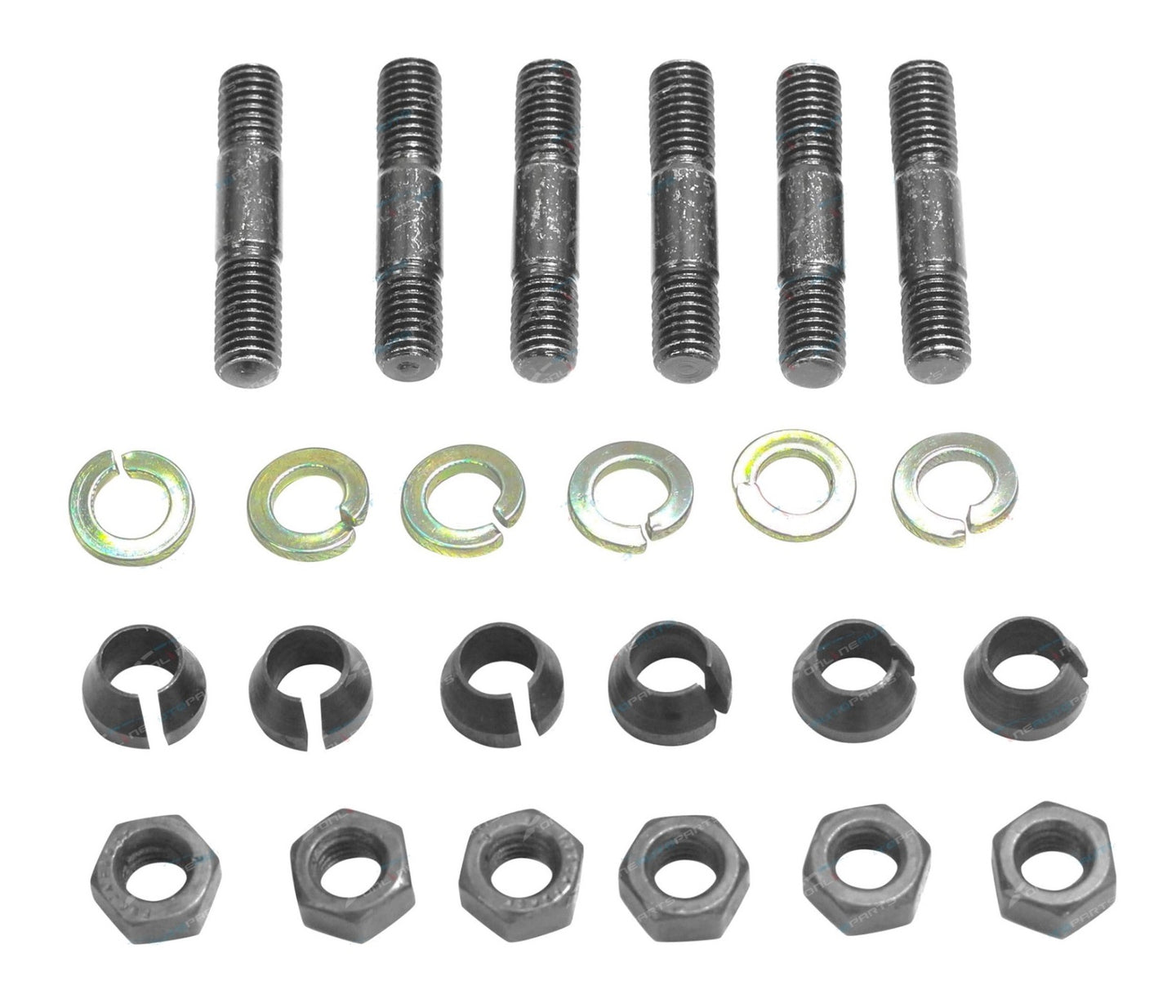 Front Axle Stud Nut Kit for Landcruiser 1969~99 40 50 60 70 75 80 Series Hub