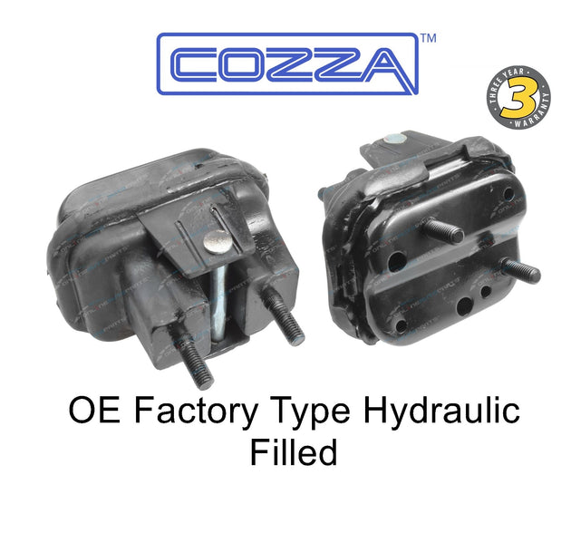 2 Engine Mounts VN VP VR VS VT VX VY Commodore 3.8L V6 Front Rubber LH RH Pair