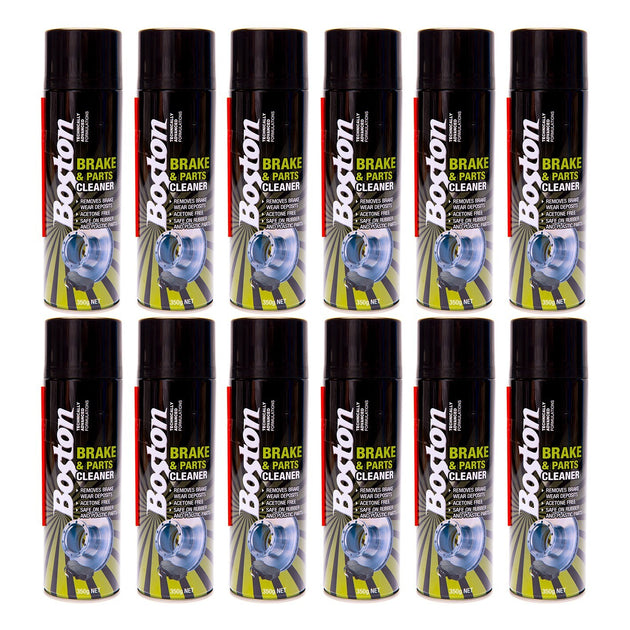 12X Brake and Parts Cleaner Aerosol Spray Can PRO H/Duty Fast Clean 350G