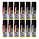 12X Brake and Parts Cleaner Aerosol Spray Can PRO H/Duty Fast Clean 350G