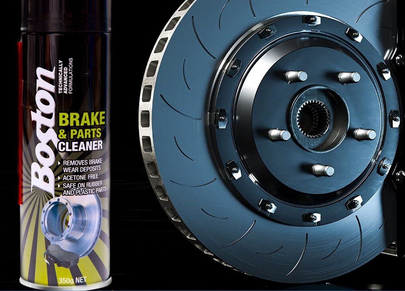 12X Brake and Parts Cleaner Aerosol Spray Can PRO H/Duty Fast Clean 350G