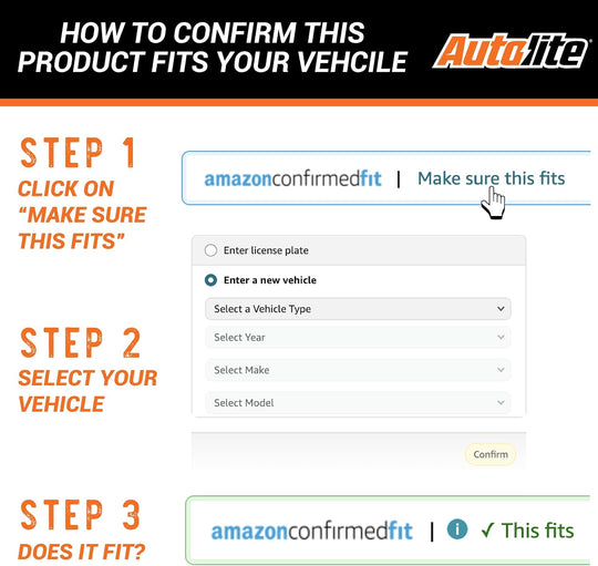 Autolite Iridium XP Automotive Replacement Spark Plugs, XP5702 (4 Pack)