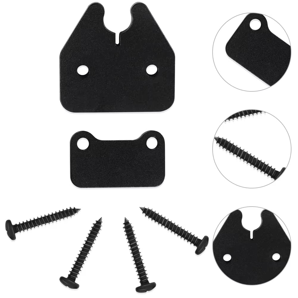 Aluminum Sun Visor Repair Kit Sun Visor Repair Kit Sun Visor Clip Fix Replacement for Ram 1500 Trucks 2019 2020 2021 2022 2023