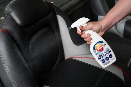 303® Marine Aerospace UV Protectant Spray for Vinyl, Plastic, Rubber, Fiberglass, Leather & More – Dust and Dirt Repellant - Non-Toxic, Matte Finish, (30340M) 473Ml