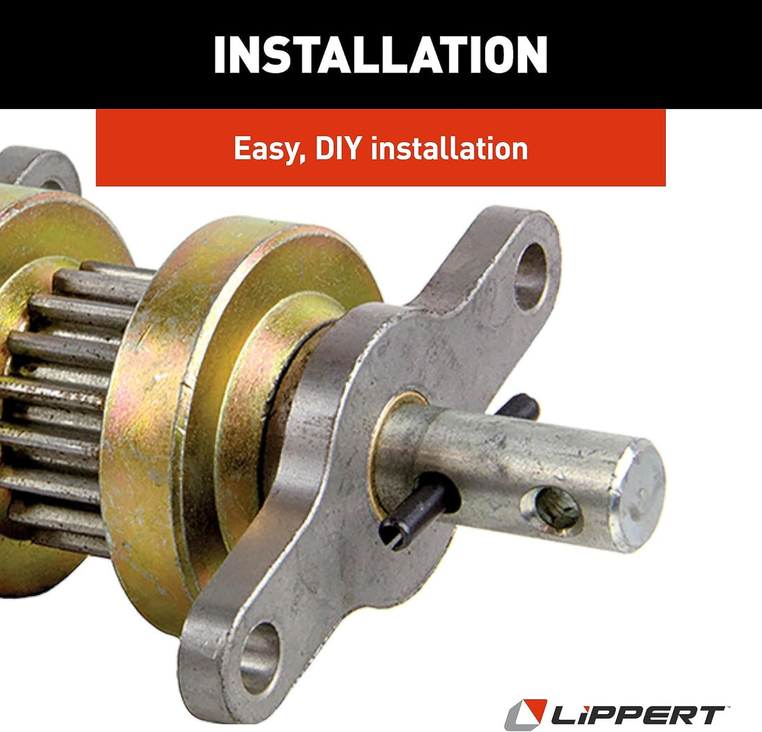 Lippert Components 123356 Heavy Duty RV Slide-Out Gear Pack with Steel Rollers 2.5" X 2.5"