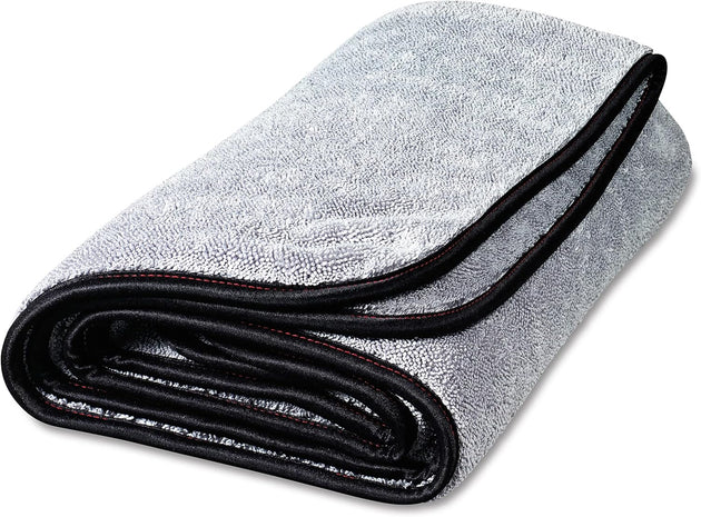 Griot'S Garage PFM Terry Weave Microfiber Drying Towel for Car Wash and Cleaning, Vehicle Detailing, Double-Sided, Ultra-Absorbent, 25" X 35", 55590