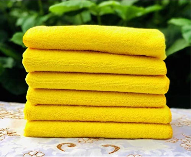 Kirkland Signature Ultra Plush Microfiber Towels 12 Pack, H 40.6 X W 40.6 Cm, 8542143248
