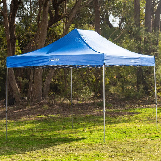 Kings 4.5 X 3 M Portable Gazebo Folding Pop up Heavy-Duty Steel Frame UPF50+