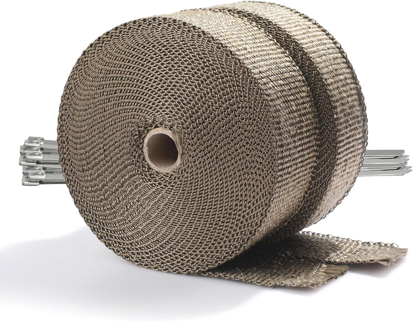 ARTR Titanium Lava Fiber Exhaust Header Wrap 2 Rolls (2" X 5