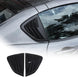 Car Rear Side Window Louvers for Mazda MX-5 ND 2015-2023 Triangular Window Glass Blinds Exterior Accessories (Only Fit Hardtop Version) (Gloss Black)