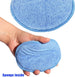FONAROLL Microfiber Wax Applicator Pads, Car Wax Applicator, Buffing & Detail Polishing Foam Pads for Car Cleaning and Fine Polishing (5" Diameter, 6 Pack)