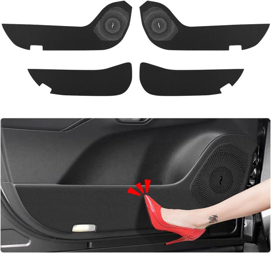 Car Door anti Kick Pad for 2023 2024 Lexus RX 350 350H 500H Accessories Protector Mat Dirty Collision Stickers Inner Decorative