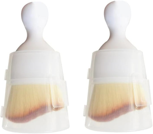 Car Interior Cleaning Soft Brushes， Car Interior Beauty Brush，Car Interior Dusting Brush，Suitable for Cleaning Car Interior or Exterior，Air Conditioning Vents， Leather，Computers (White)