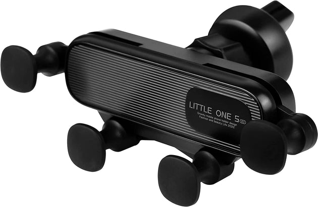 Air Vent Car Phone Holder, Harvcci Gravity Cradle Shakeproof Cell Phone Holder, Universal Compatible for Iphone Series Samsung Galaxy Series and All Other Smart Phones from 4.0-7.0 Inches