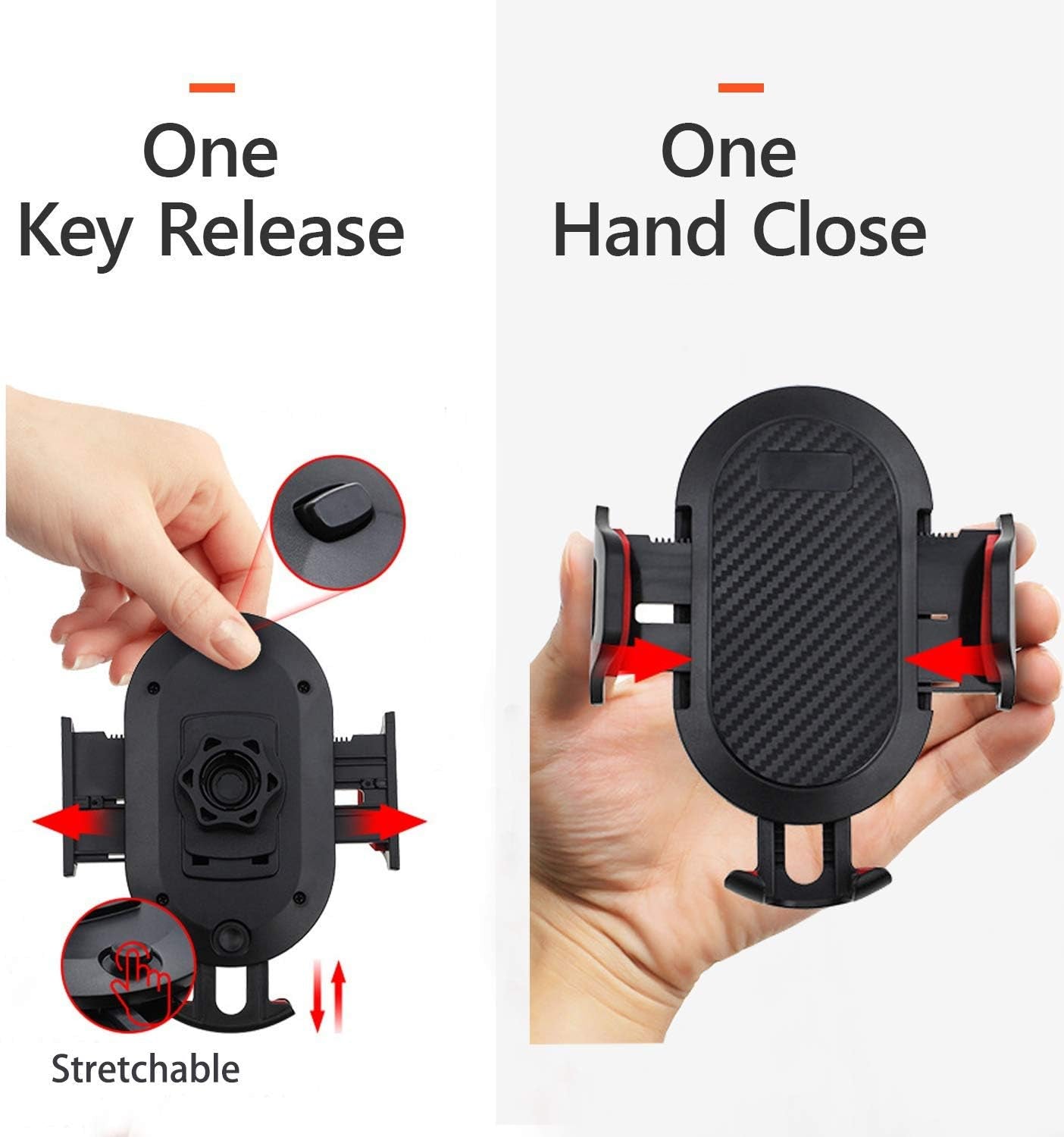 Cell Phone Vehicle Mount,Dashboard Beanbag Friction Mount,2 in 1 Dashboard Mount and Car Air Vent Holder,For Iphone Android and Other Smartphones