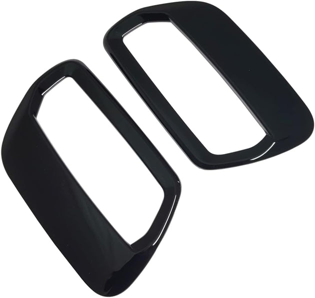 Kolya Glossy Black Exterior Hood Vent Air Outlet Cover Trim for Ford Mustang Accessories 2018 2019 2020 2021 2022 (Not for Shelby Model)