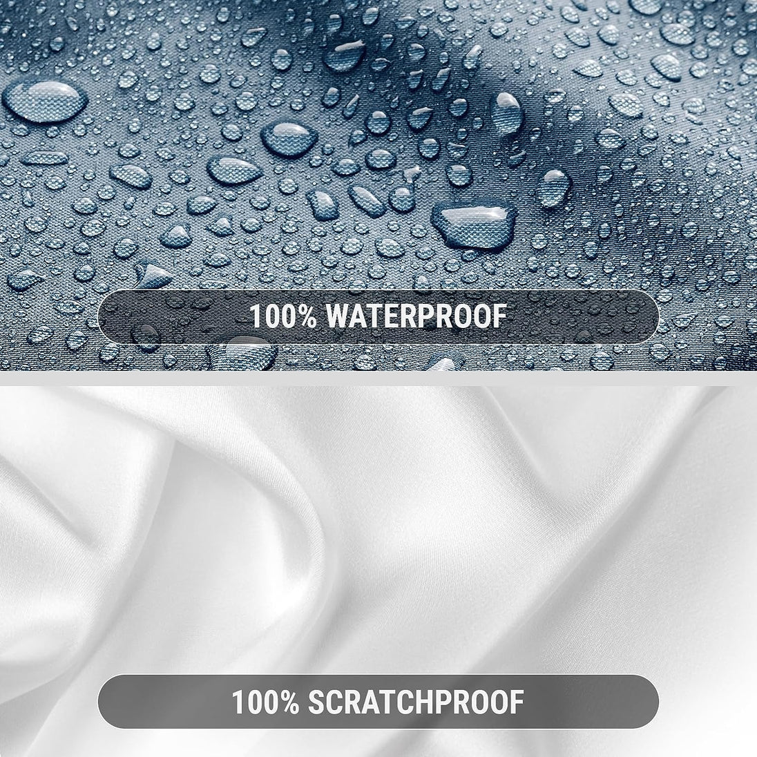 Icarcover Custom Car Cover for 2017-2020 Fia T 124 Spider, Waterproof All Weather Rain Snow UV Sun Protector Full Exterior Weatherproof Indoor Outdoor Car Cover with Strap