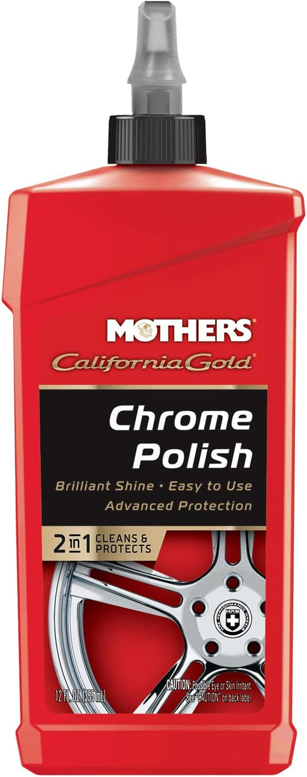 New Mothers California Gold Chrome Wheel Car Care Auto Glass Polish 355Ml 05212 | 05212
