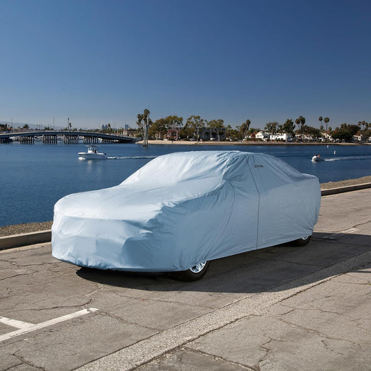 Icarcover Custom Car Cover for 2017-2020 Fia T 124 Spider, Waterproof All Weather Rain Snow UV Sun Protector Full Exterior Weatherproof Indoor Outdoor Car Cover with Strap