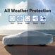 Icarcover Custom Car Cover for 1964-1968 Ford Mustang Waterproof All-Weather Rain Snow UV Sun Protector Full Exterior Weatherproof Indoor Outdoor Car Cover