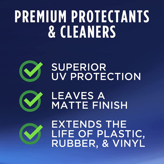 303® Marine Aerospace UV Protectant Spray for Vinyl, Plastic, Rubber, Fiberglass, Leather & More – Dust and Dirt Repellant - Non-Toxic, Matte Finish, (30340M) 473Ml