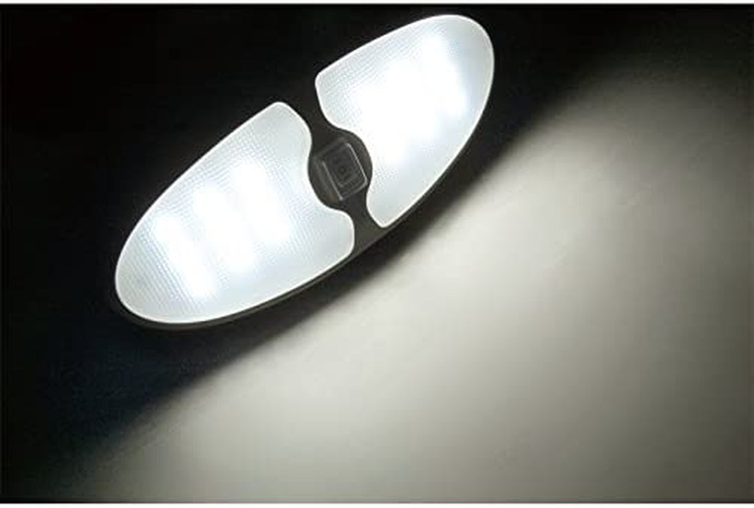 Dream Lighting 12V DC LED Camping Light Kit Tent down Awning Lamp for RV Motorhome Caravan Motorhome Outdoor Indoor Trailer Cool White/Amber Cigarette Connector Charge