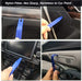 12 Pcs Trim Removal Tool Kit, No Scratch Plastic Pry Tool Kit, Car Panel Door Window Tools Car Interior Trim Kit Fastener Rivet Remover for Clip, Molding, Dashboards, Upholstery Toolkit