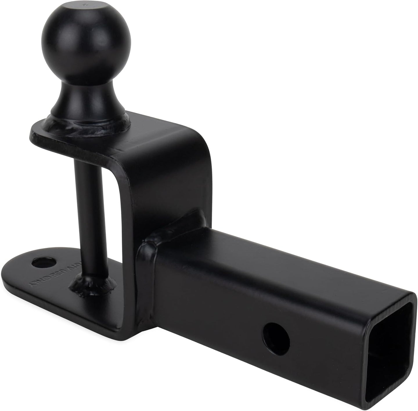 Black Boar UTV ATV Multi-Hitch - Features 2” Hitch Ball, 2” Shank - 6” (L) Shank - Hitch Ball Has 2” Rise & Rated for 2,000Lbs - Use W/Utility Trailers, Tow Straps & Other ATV Accessories (66025)