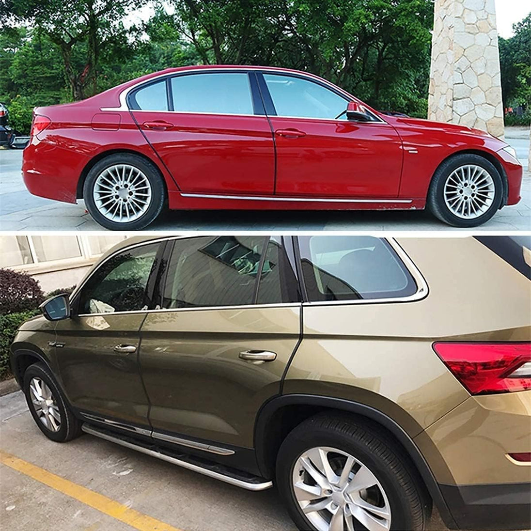 66Ft (20.2M) Long Car Door Edge Guards, U Shape Edge Trim Seal Protector, Anti-Collision Clips Fit for Most Cars | Black |