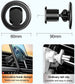 Magnetic 360° Rotation Car Vent Mount Phone Holder for Iphone 15 14 13 12 Series, with Metal Ring for Others Cell Phones as Samsung Galaxy and so On