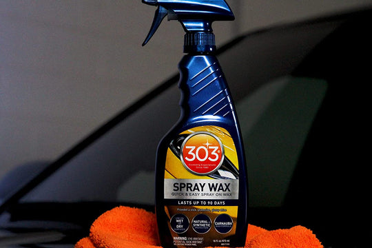 303® Automotive Spray Wax, Creates Fast Spray Wax Shine with Strong UV Protection, Lasts up to 30 Days (30217) 473 Ml